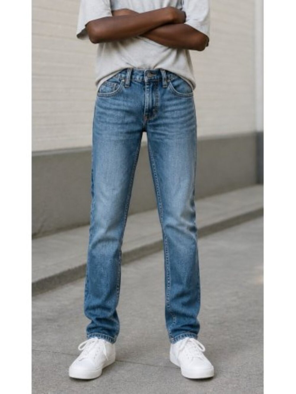 LEE X-Treme Comfort Denim Jeans Boys Size 7X Slim Adjustable Waist
